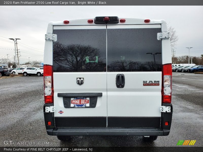 Bright White / Black 2020 Ram ProMaster 2500 Low Roof Cargo Van