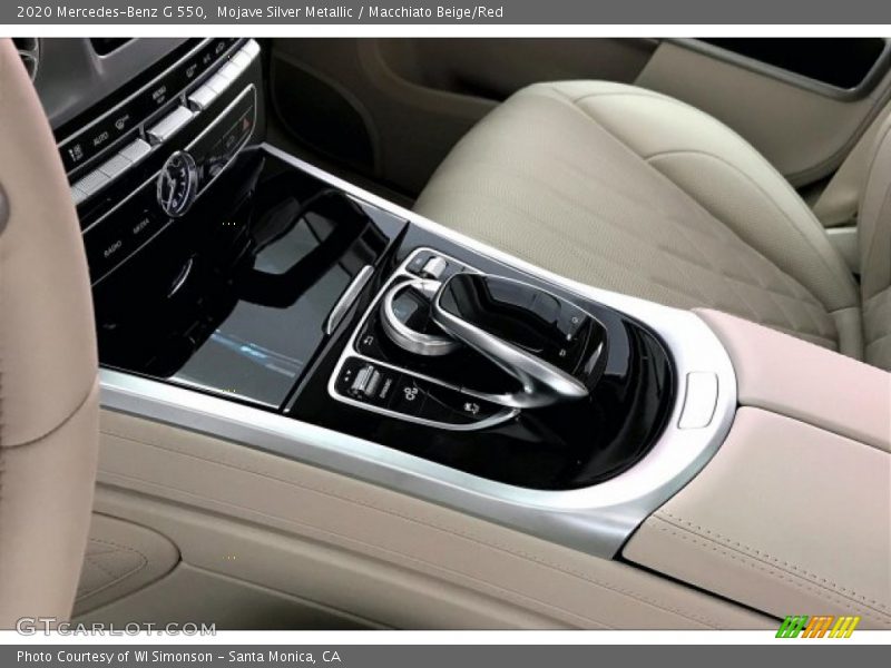 Mojave Silver Metallic / Macchiato Beige/Red 2020 Mercedes-Benz G 550