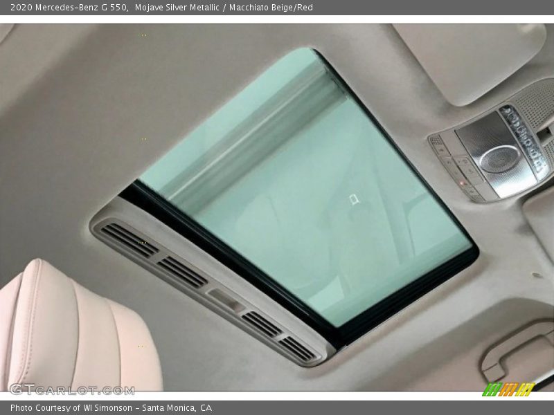 Sunroof of 2020 G 550