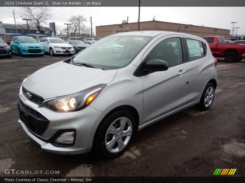 Silver Ice Metallic / Jet Black 2020 Chevrolet Spark LS