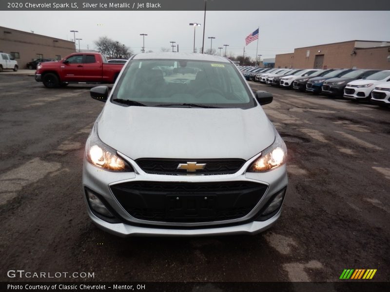 Silver Ice Metallic / Jet Black 2020 Chevrolet Spark LS