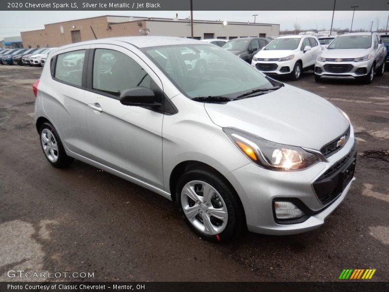 Silver Ice Metallic / Jet Black 2020 Chevrolet Spark LS