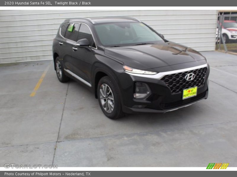 Twilight Black / Black 2020 Hyundai Santa Fe SEL