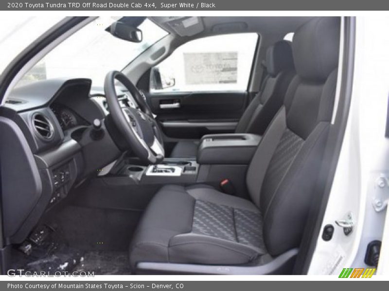 Super White / Black 2020 Toyota Tundra TRD Off Road Double Cab 4x4