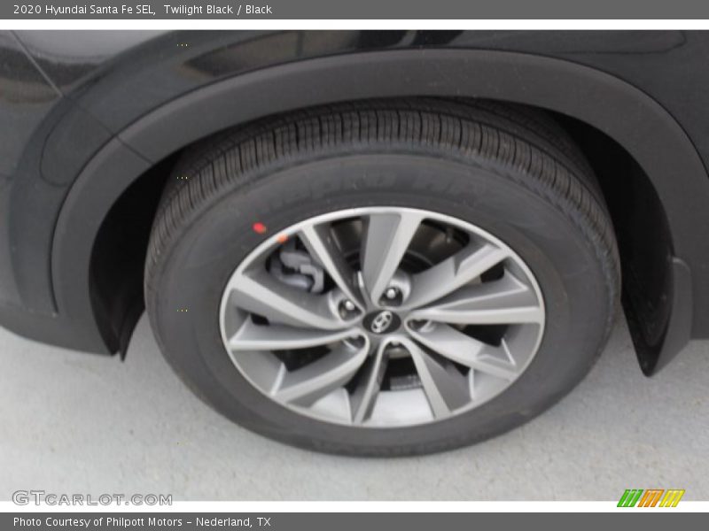 Twilight Black / Black 2020 Hyundai Santa Fe SEL