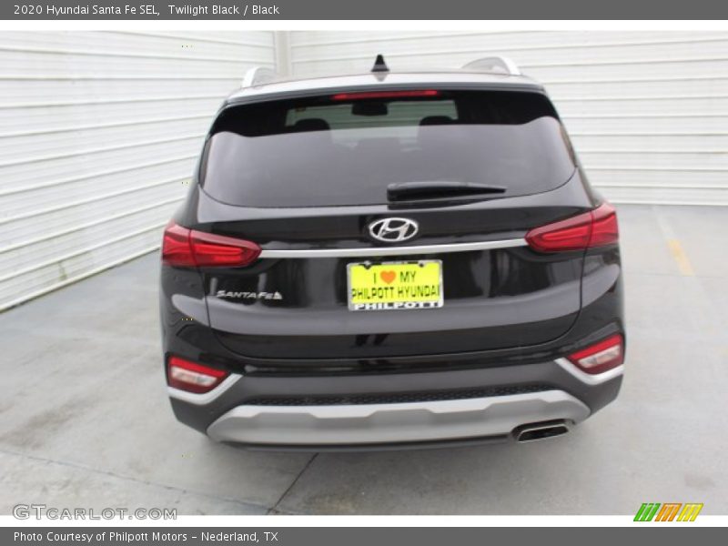 Twilight Black / Black 2020 Hyundai Santa Fe SEL