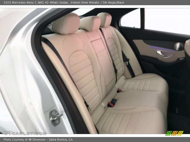 Iridium Silver Metallic / Silk Beige/Black 2020 Mercedes-Benz C AMG 43 4Matic Sedan