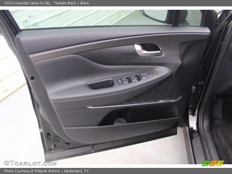 Twilight Black / Black 2020 Hyundai Santa Fe SEL