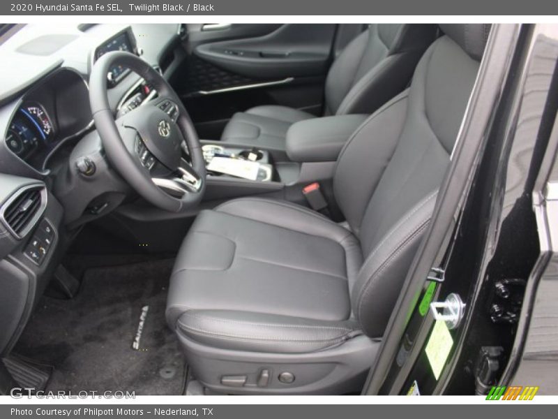 Twilight Black / Black 2020 Hyundai Santa Fe SEL