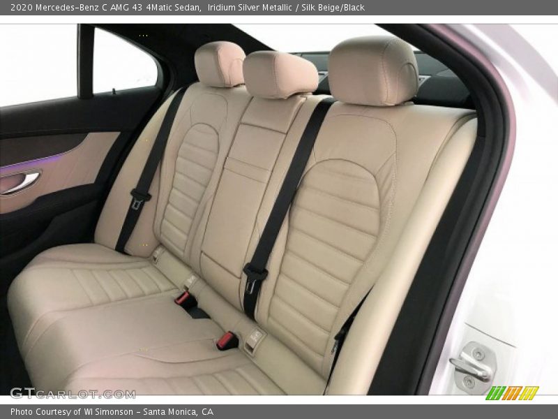 Iridium Silver Metallic / Silk Beige/Black 2020 Mercedes-Benz C AMG 43 4Matic Sedan