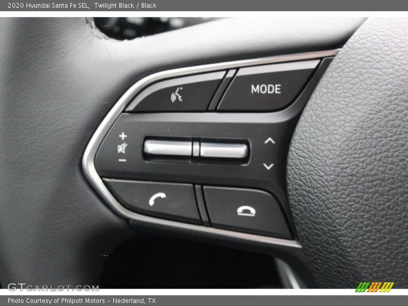 Twilight Black / Black 2020 Hyundai Santa Fe SEL