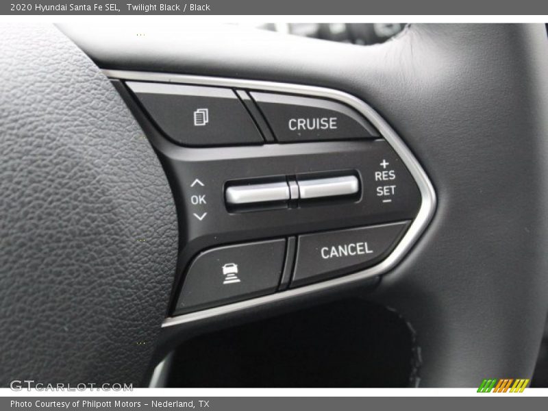 Twilight Black / Black 2020 Hyundai Santa Fe SEL