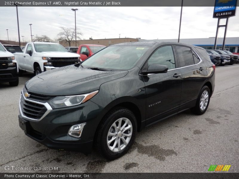 Nightfall Gray Metallic / Jet Black 2020 Chevrolet Equinox LT AWD