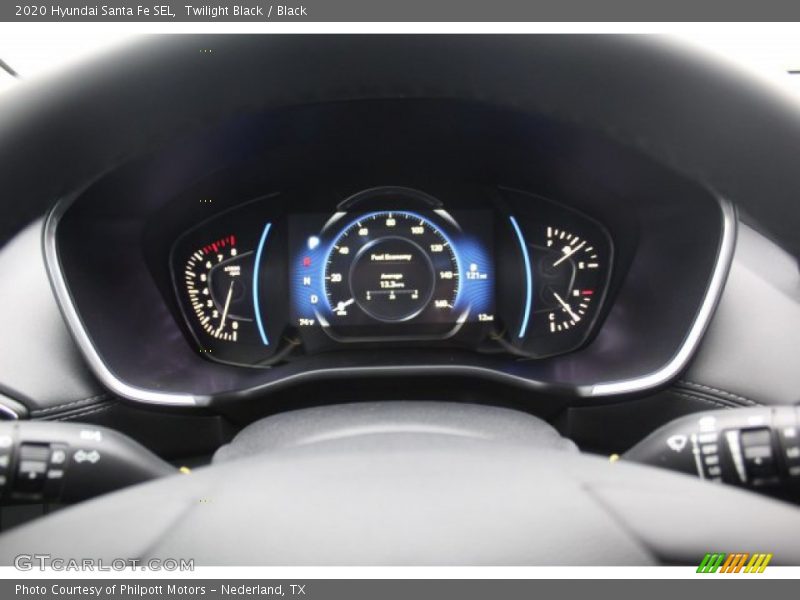 Twilight Black / Black 2020 Hyundai Santa Fe SEL