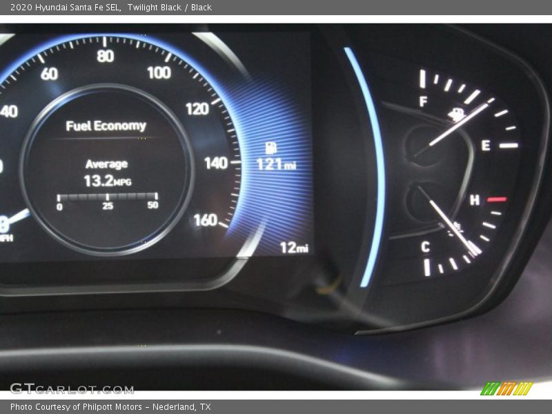 Twilight Black / Black 2020 Hyundai Santa Fe SEL
