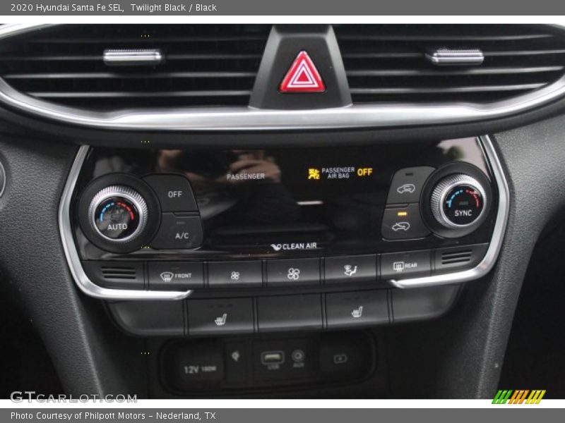 Twilight Black / Black 2020 Hyundai Santa Fe SEL