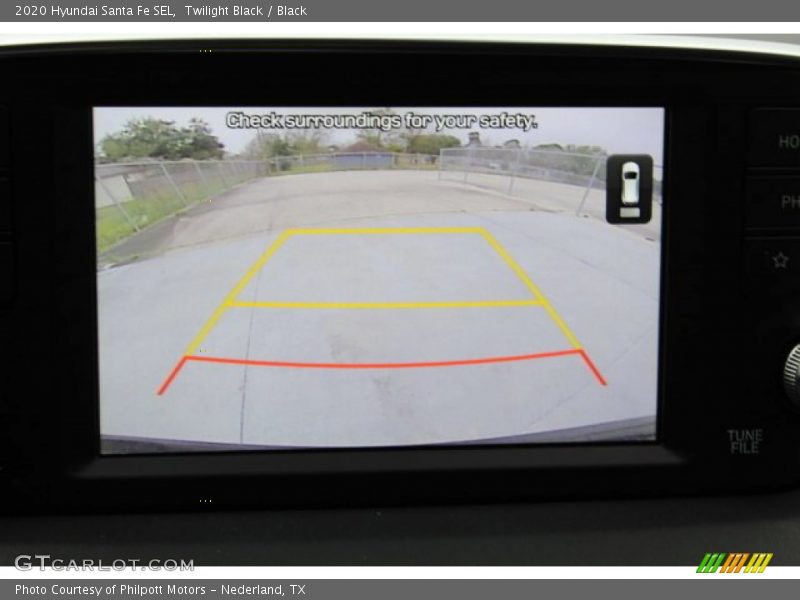 Twilight Black / Black 2020 Hyundai Santa Fe SEL