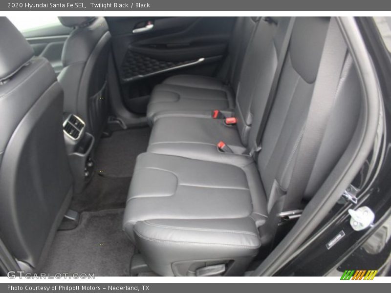 Twilight Black / Black 2020 Hyundai Santa Fe SEL