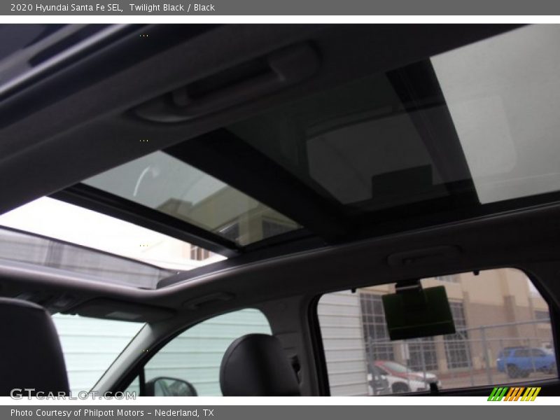 Twilight Black / Black 2020 Hyundai Santa Fe SEL
