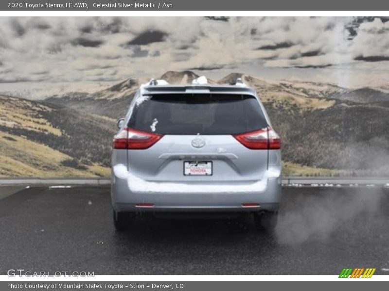 Celestial Silver Metallic / Ash 2020 Toyota Sienna LE AWD