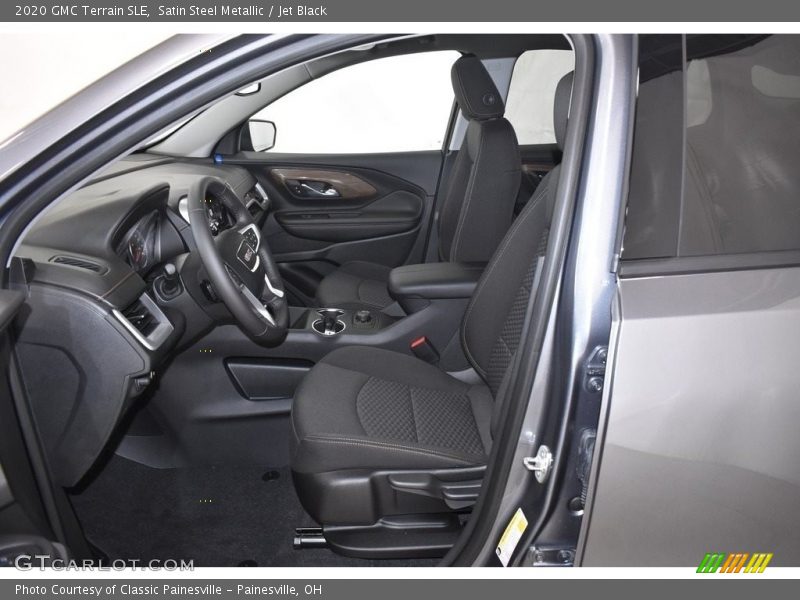 Satin Steel Metallic / Jet Black 2020 GMC Terrain SLE