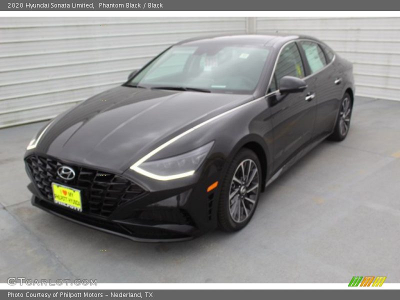 Phantom Black / Black 2020 Hyundai Sonata Limited
