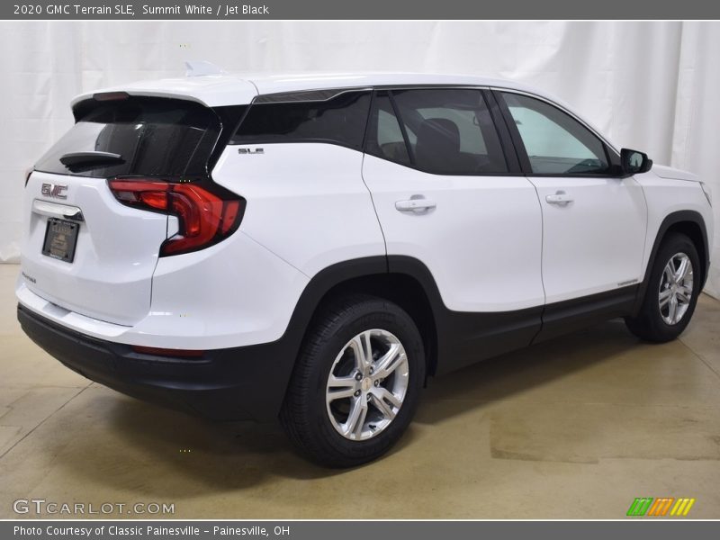 Summit White / Jet Black 2020 GMC Terrain SLE