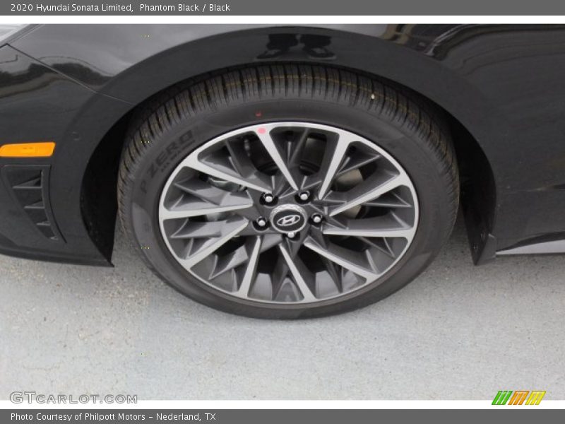 Phantom Black / Black 2020 Hyundai Sonata Limited