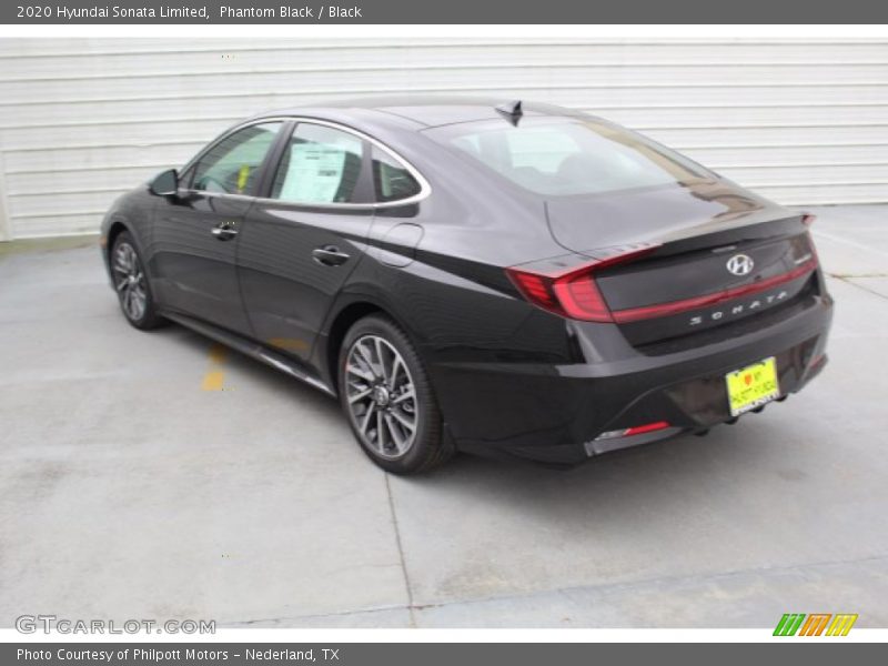 Phantom Black / Black 2020 Hyundai Sonata Limited
