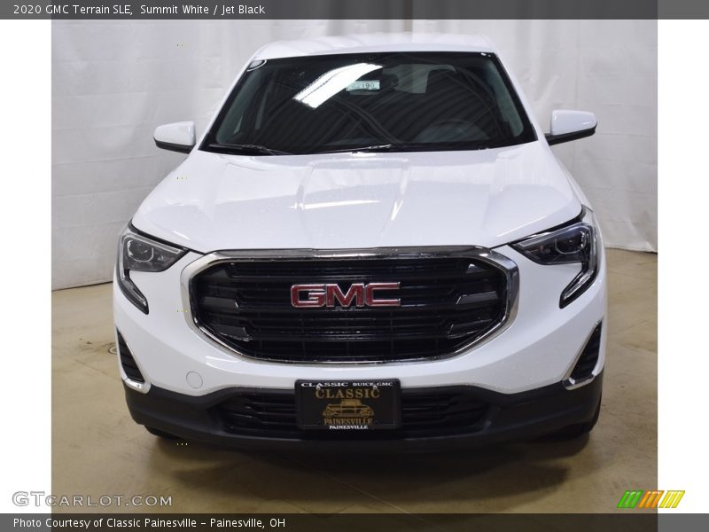 Summit White / Jet Black 2020 GMC Terrain SLE