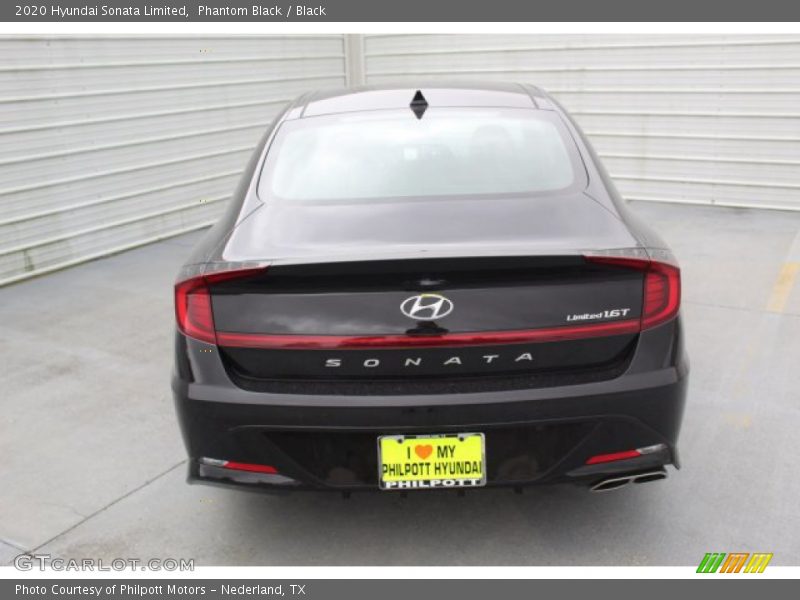 Phantom Black / Black 2020 Hyundai Sonata Limited