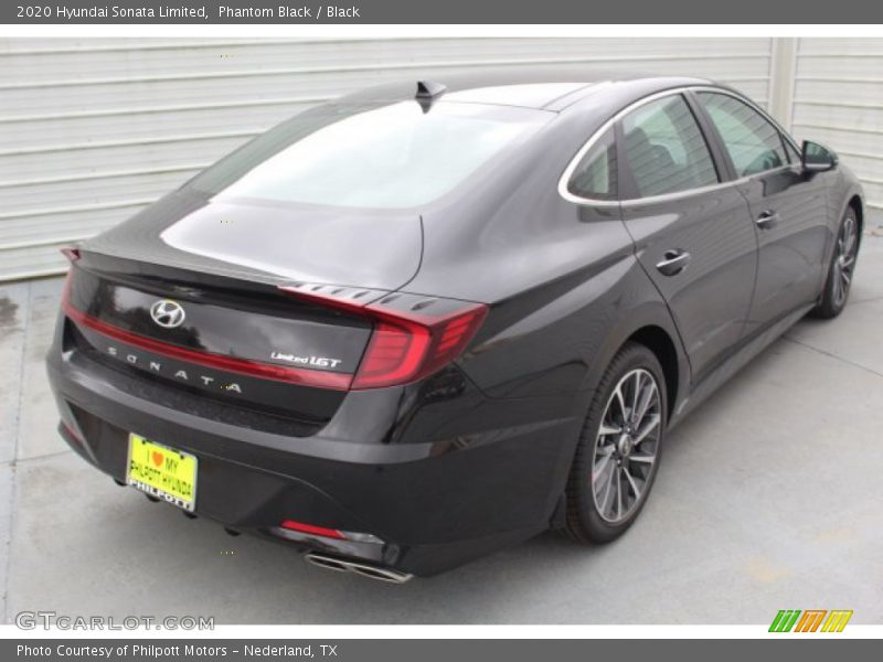 Phantom Black / Black 2020 Hyundai Sonata Limited
