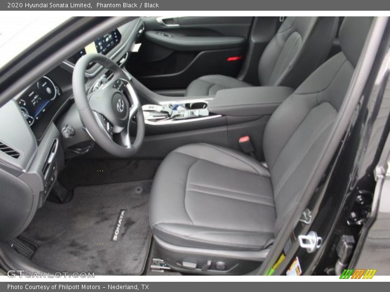 Phantom Black / Black 2020 Hyundai Sonata Limited