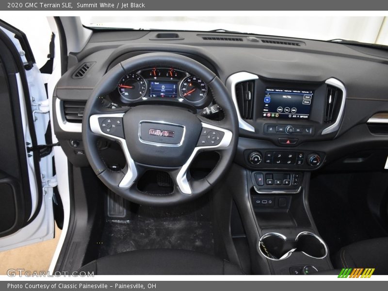 Summit White / Jet Black 2020 GMC Terrain SLE