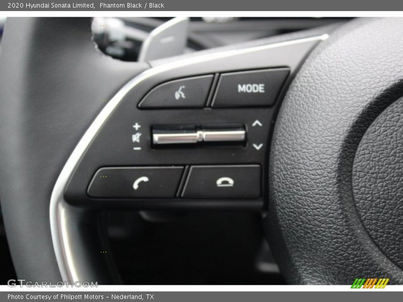 Phantom Black / Black 2020 Hyundai Sonata Limited