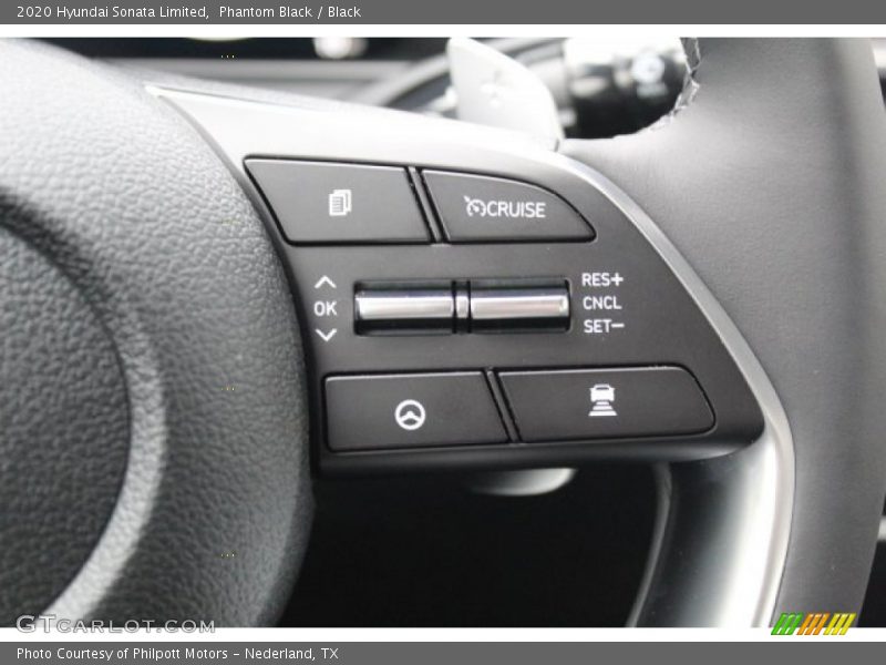 Phantom Black / Black 2020 Hyundai Sonata Limited