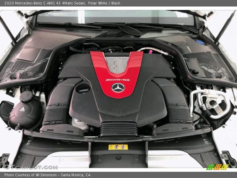  2020 C AMG 43 4Matic Sedan Engine - 3.0 Liter AMG biturbo DOHC 24-Valve VVT V6