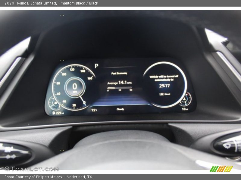 Phantom Black / Black 2020 Hyundai Sonata Limited