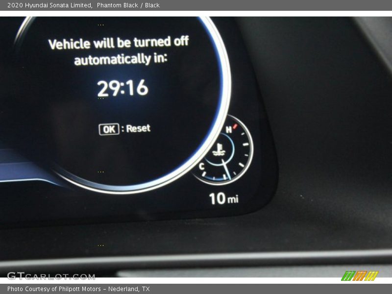 Phantom Black / Black 2020 Hyundai Sonata Limited