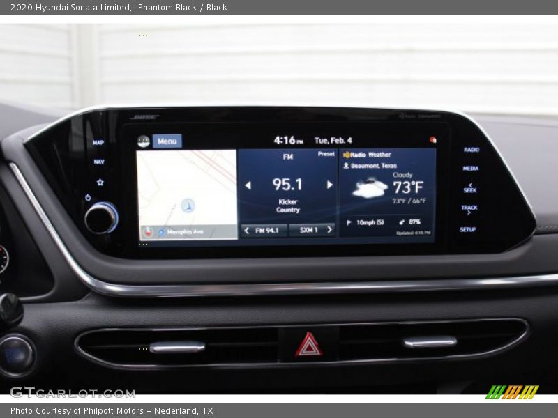Phantom Black / Black 2020 Hyundai Sonata Limited
