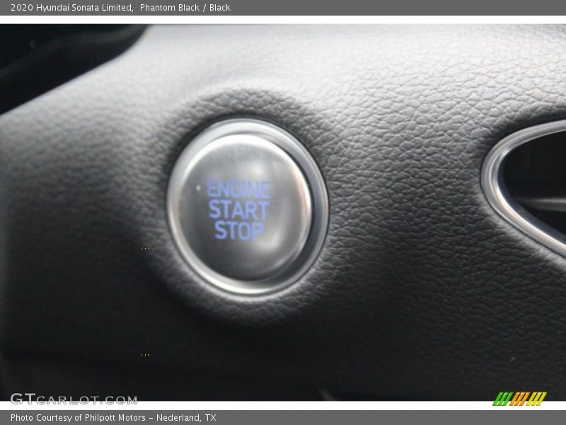 Phantom Black / Black 2020 Hyundai Sonata Limited