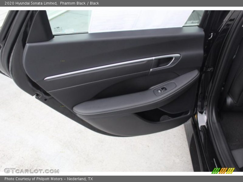 Phantom Black / Black 2020 Hyundai Sonata Limited