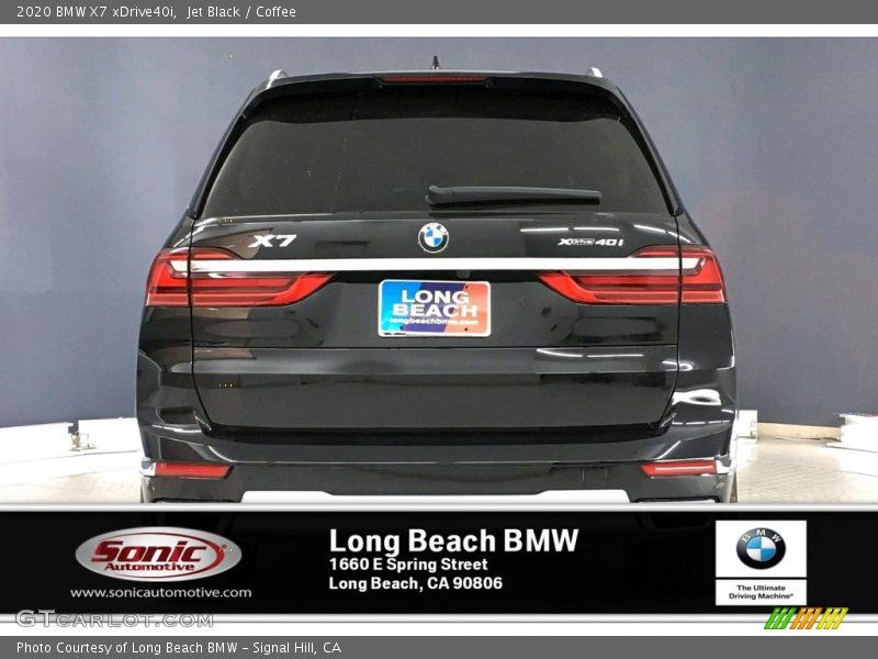 Jet Black / Coffee 2020 BMW X7 xDrive40i