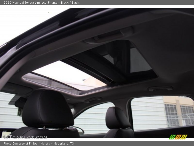 Phantom Black / Black 2020 Hyundai Sonata Limited