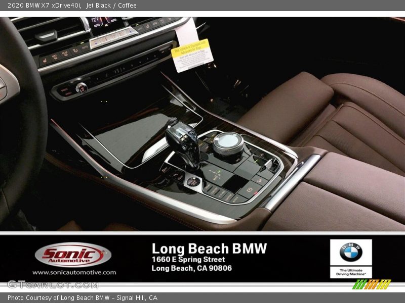 Jet Black / Coffee 2020 BMW X7 xDrive40i