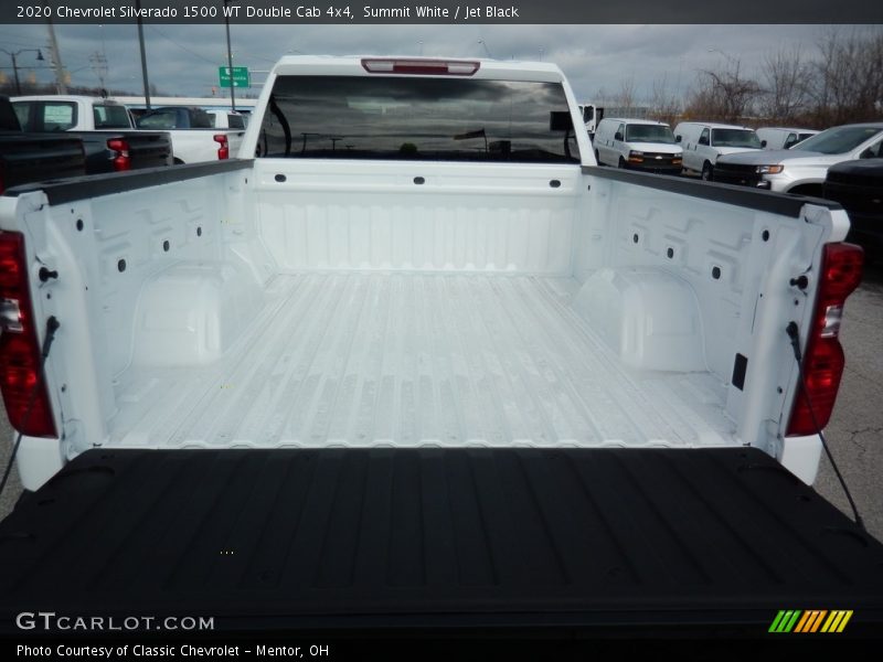 Summit White / Jet Black 2020 Chevrolet Silverado 1500 WT Double Cab 4x4
