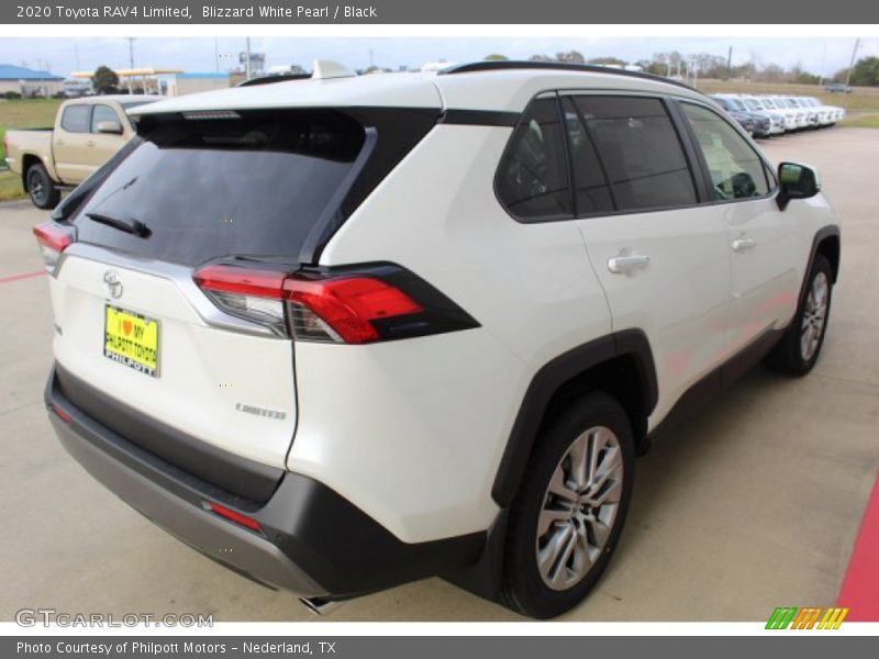 Blizzard White Pearl / Black 2020 Toyota RAV4 Limited