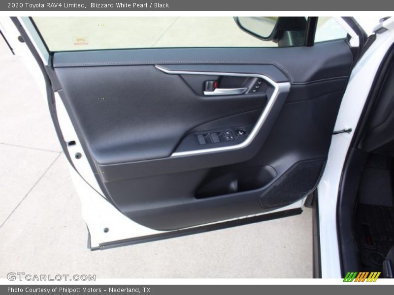 Blizzard White Pearl / Black 2020 Toyota RAV4 Limited
