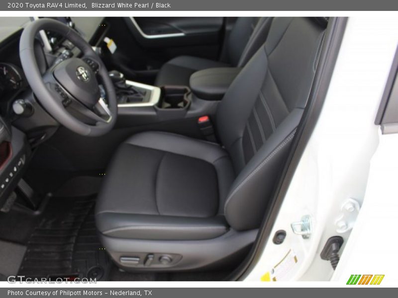 Blizzard White Pearl / Black 2020 Toyota RAV4 Limited