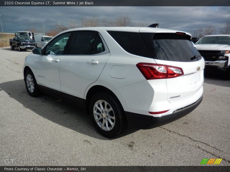 Summit White / Jet Black 2020 Chevrolet Equinox LT